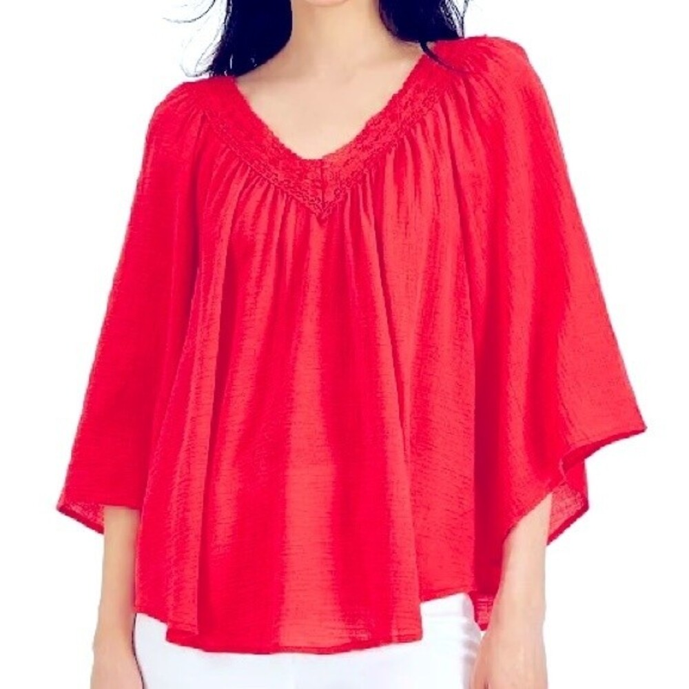 Westport Rich Pink Crimson Tunic - 3X